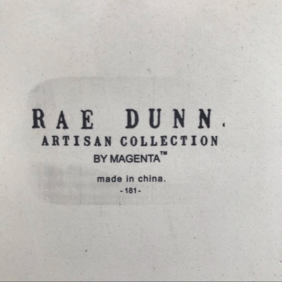 Rae Dunn Artesian Ivory Ceramic XOXO Wall Planter - Picture 6 of 6